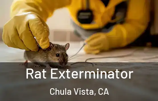  Rat Exterminator Chula Vista, CA
